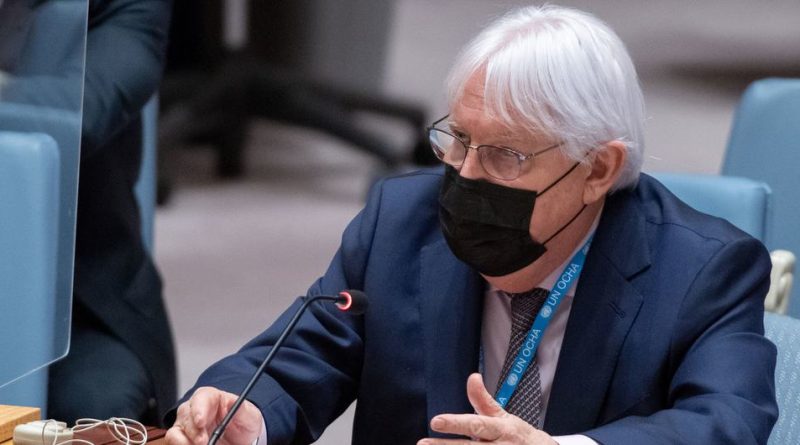 联合国人道副秘书长向安理会描述乌克兰的紧迫人道需求