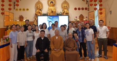 当“天下”遇见“世界”：冯元明在加拿大中华寺讲述七百年文明对话